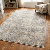 Emma Blomfield Slate Haze Abstract Rug