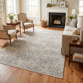 Emma Blomfield Frost Plume Rug