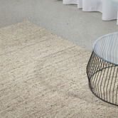 Conscious Loom Beige Embrace Hand-Tufted Wool Rug