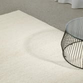 Conscious Loom Cream Embrace Hand-Tufted Wool Rug