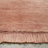 Conscious Loom Blush Pink Kinship Hand-Loomed Wool Rug