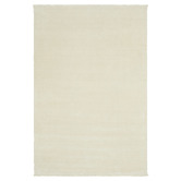Conscious Loom Cream Kinship Hand-Loomed Wool Rug