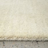 Conscious Loom Cream Kinship Hand-Loomed Wool Rug
