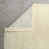Conscious Loom Cream Kinship Hand-Loomed Wool Rug