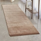 Conscious Loom Mocha Mousse Kinship Hand-Loomed Wool Runner