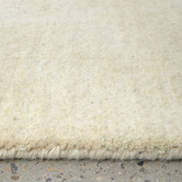 Conscious Loom Cream Kinship Hand-Loomed Wool Runner