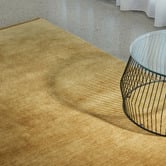 Conscious Loom Honey Kinship Hand-Loomed Wool Rug