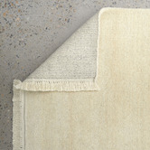 Conscious Loom Cream Kinship Hand-Loomed Wool Runner