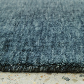 Conscious Loom Navy Kinship Hand-Loomed Wool Runner