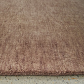 Conscious Loom Mocha Mousse Kinship Hand-Loomed Wool Rug