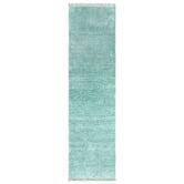 Conscious Loom Sky Blue Kinship Hand-Loomed Wool Runner