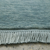 Conscious Loom Sky Blue Kinship Hand-Loomed Wool Runner
