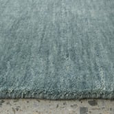 Conscious Loom Sky Blue Kinship Hand-Loomed Wool Runner