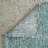 Conscious Loom Sky Blue Kinship Hand-Loomed Wool Runner