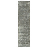 Conscious Loom Seal Grey Kinship Hand-Loomed Wool Runner