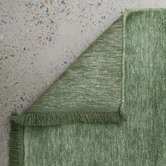 Conscious Loom Sage Green Kinship Hand-Loomed Wool Rug