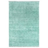 Conscious Loom Sky Blue Kinship Hand-Loomed Wool Rug