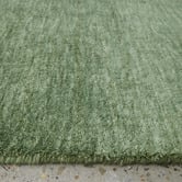 Conscious Loom Sage Green Kinship Hand-Loomed Wool Runner