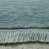 Conscious Loom Sky Blue Kinship Hand-Loomed Wool Rug