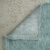 Conscious Loom Sky Blue Kinship Hand-Loomed Wool Rug