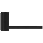 Bella Vista Bathware Mica Fluted Stainless Steel Toilet Roll Holder