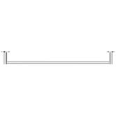 Bella Vista Bathware Mica Single Towel Rail