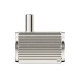 Bella Vista Bathware Mica Fluted Stainless Steel Robe Hook