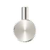 Bella Vista Bathware Mica Fluted Stainless Steel Robe Hook