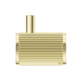 Bella Vista Bathware Mica Fluted Stainless Steel Robe Hook