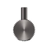 Bella Vista Bathware Mica Fluted Stainless Steel Robe Hook