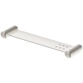 Bella Vista Bathware Mica Fluted 400mm Stainless Steel Shower Shelf