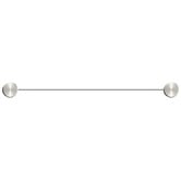 Bella Vista Bathware Mica Fluted 400mm Stainless Steel Shower Shelf