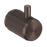 Bella Vista Bathware Mica Fluted Stainless Steel Robe Hook