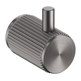Bella Vista Bathware Mica Fluted Stainless Steel Robe Hook