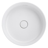 Bella Vista Bathware Thyra 380mm Round Solid Surface Inset Basin