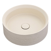 Bella Vista Bathware Thyra 380mm Round Solid Surface Inset Basin