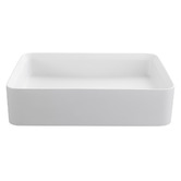 Bella Vista Bathware Astera 500mm Rectangular Solid Surface Inset Basin