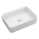 Bella Vista Bathware Astera 500mm Rectangular Solid Surface Inset Basin