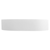 Bella Vista Bathware Idra 580mm Pill Solid Surface Inset Basin