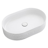 Bella Vista Bathware Idra 580mm Pill Solid Surface Inset Basin