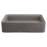 Bella Vista Bathware Astera 500mm Rectangular Solid Surface Inset Basin