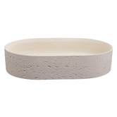 Bella Vista Bathware Idra 580mm Pill Solid Surface Inset Basin