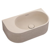 Bella Vista Bathware Elysia 500mm Arch Solid Surface Wall-Hung Basin