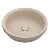 Bella Vista Bathware Calypsa 430mm Round Solid Surface Semi-Inset Basin