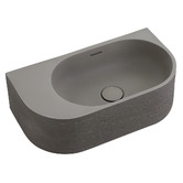 Bella Vista Bathware Elysia 500mm Arch Solid Surface Wall-Hung Basin