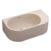 Bella Vista Bathware Elysia 500mm Arch Solid Surface Wall-Hung Basin