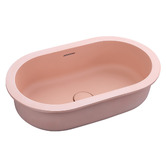 Bella Vista Bathware Doros 530mm Pill Solid Surface Undermount Basin