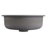 Bella Vista Bathware Kalos 400mm Round Solid Surface Undermount Basin