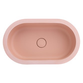 Bella Vista Bathware Doros 530mm Pill Solid Surface Undermount Basin