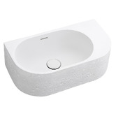 Bella Vista Bathware Elysia 500mm Arch Solid Surface Wall-Hung Basin